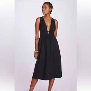 Black Faithful the brand midi dress